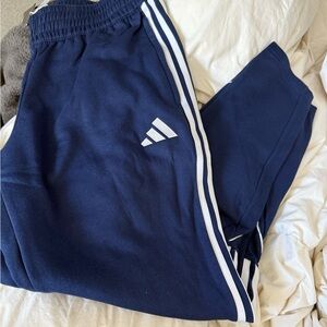 Adidas  Navy Blue Track Pants
